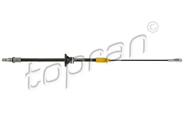 Seilzug, Feststellbremse vorne TOPRAN 208 374