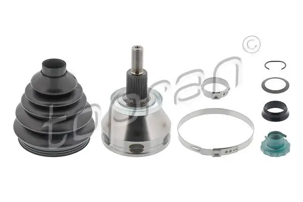 Gelenksatz, Antriebswelle Vorderachse links Vorderachse rechts radseitig TOPRAN 111 722