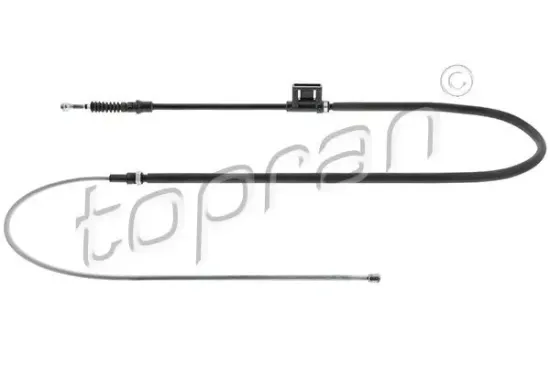Seilzug, Feststellbremse hinten links hinten rechts TOPRAN 117 693 Bild Seilzug, Feststellbremse hinten links hinten rechts TOPRAN 117 693