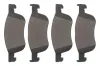 Bremsbelagsatz, Scheibenbremse Vorderachse TOPRAN 305 505
