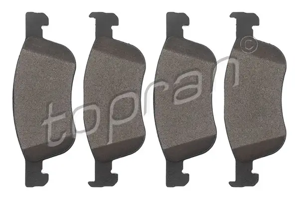 Bremsbelagsatz, Scheibenbremse Vorderachse TOPRAN 305 505