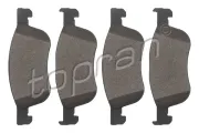 Bremsbelagsatz, Scheibenbremse Vorderachse TOPRAN 305 505