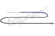 Seilzug, Feststellbremse hinten links hinten rechts TOPRAN 701 501
