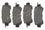 Bremsbelagsatz, Scheibenbremse Hinterachse TOPRAN 601 466