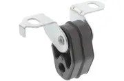 Halter, Abgasanlage Endschalldämpfer vorne TOPRAN 108 730