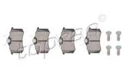 Bremsbelagsatz, Scheibenbremse Hinterachse TOPRAN 103 074