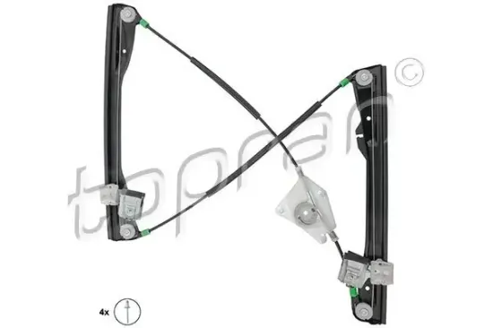 Fensterheber vorne rechts TOPRAN 111 706 Bild Fensterheber vorne rechts TOPRAN 111 706