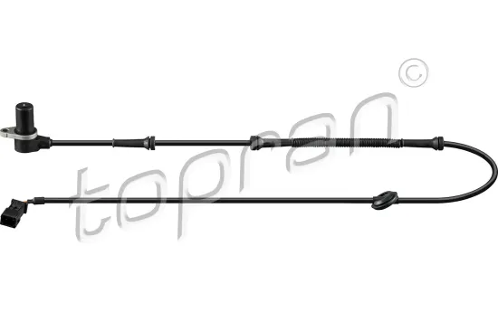Sensor, Raddrehzahl Hinterachse links Hinterachse rechts Hinterachse rechts TOPRAN 114 256 Bild Sensor, Raddrehzahl Hinterachse links Hinterachse rechts Hinterachse rechts TOPRAN 114 256