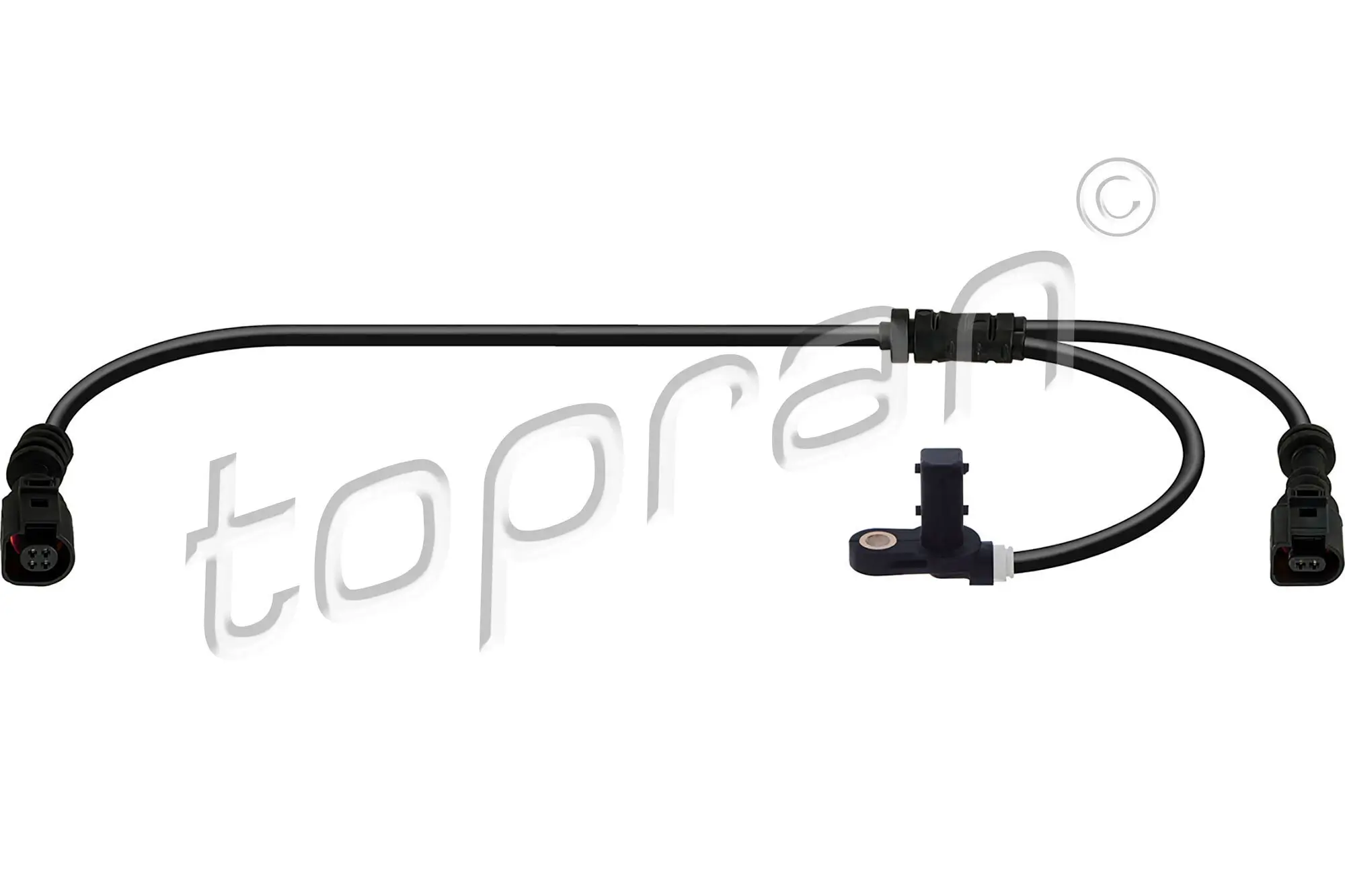 Sensor, Raddrehzahl TOPRAN 113 741