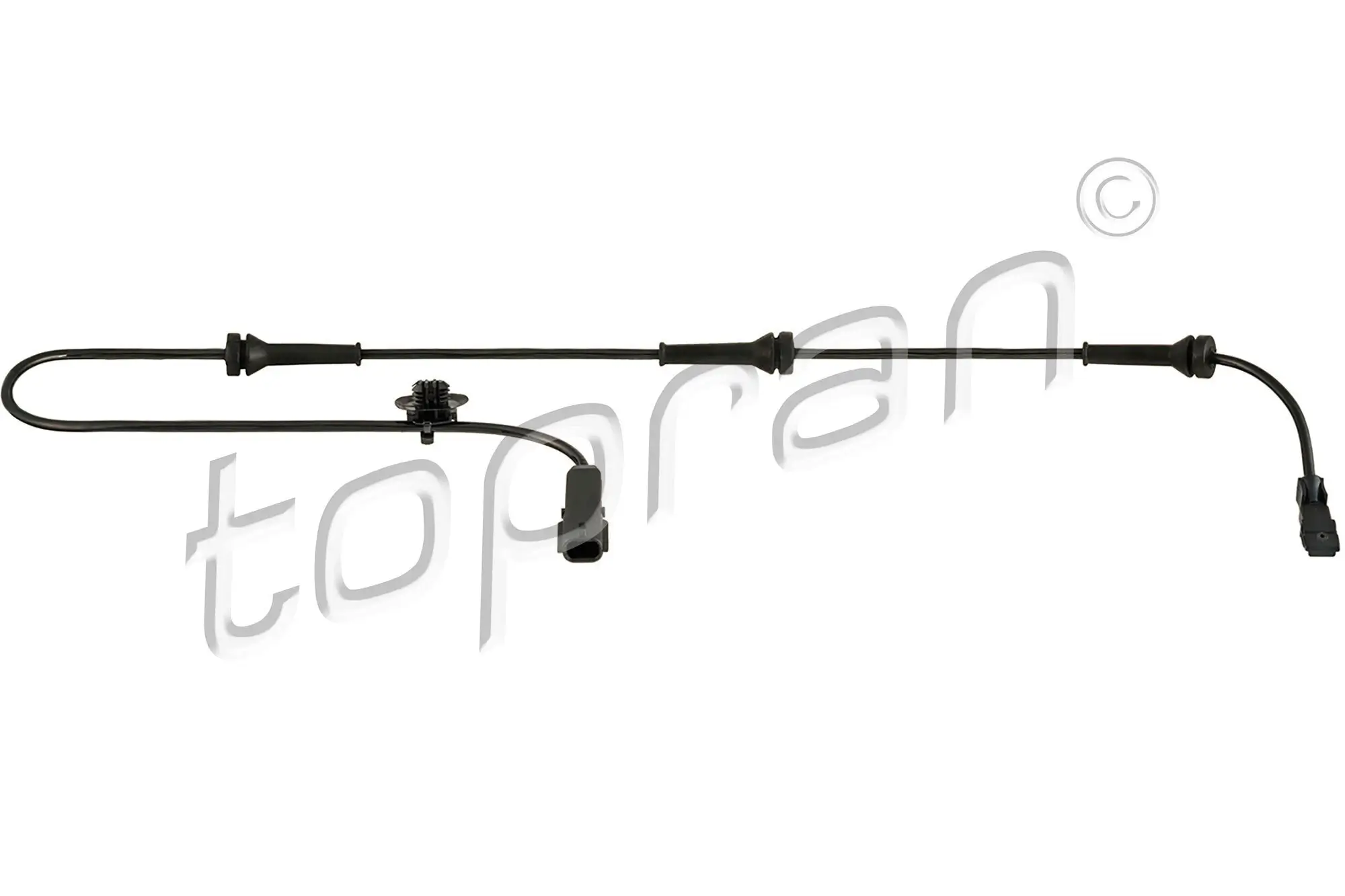Sensor, Raddrehzahl Vorderachse links Vorderachse rechts TOPRAN 700 973