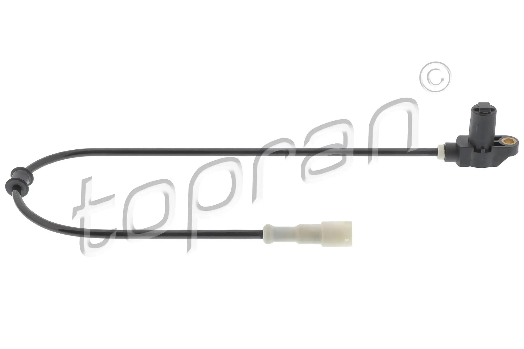 Sensor, Raddrehzahl Vorderachse links Vorderachse rechts TOPRAN 207 449