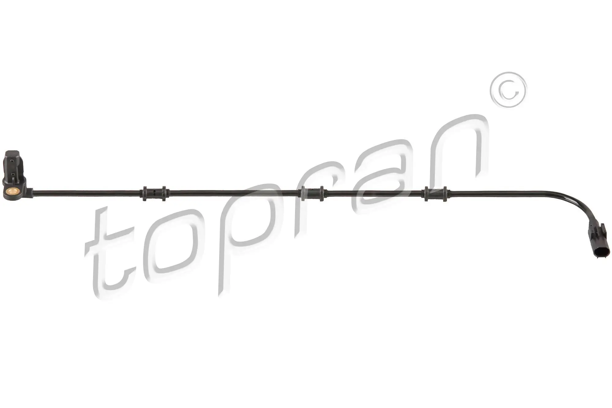 Sensor, Raddrehzahl Hinterachse links TOPRAN 408 593