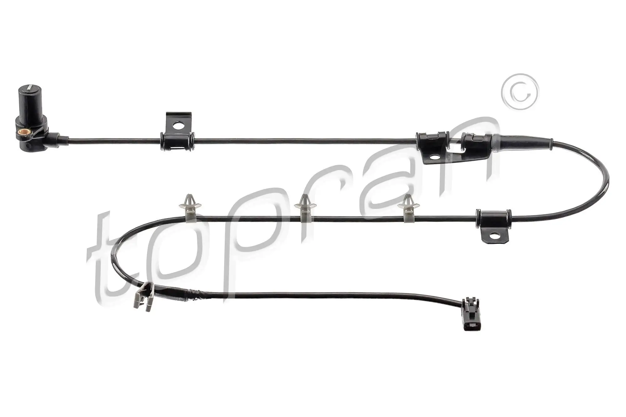Sensor, Raddrehzahl Vorderachse rechts TOPRAN 821 390