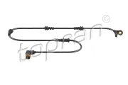 Sensor, Raddrehzahl Vorderachse links Vorderachse rechts TOPRAN 409 192