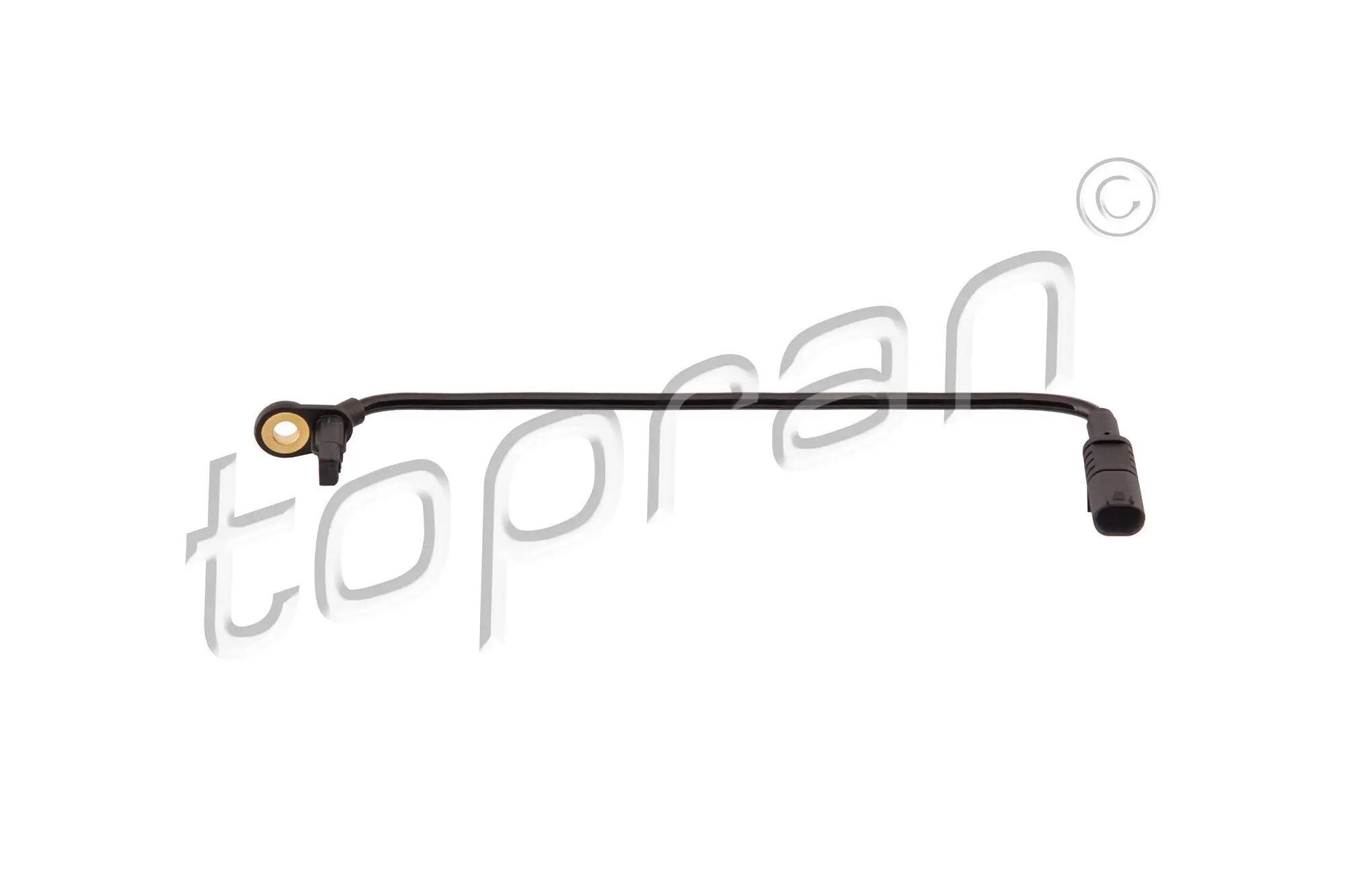 Sensor, Raddrehzahl Hinterachse links Hinterachse rechts TOPRAN 409 191