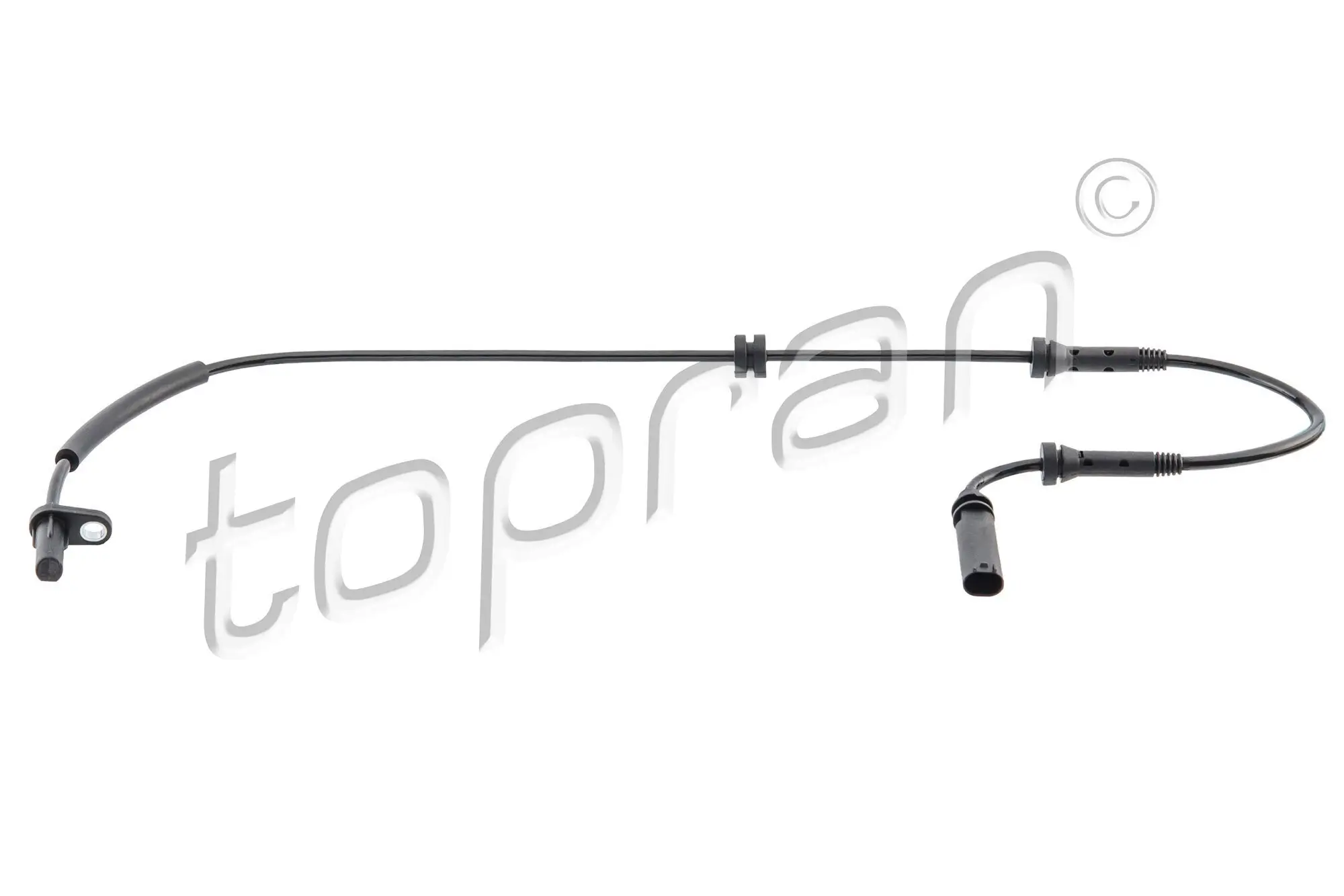 Sensor, Raddrehzahl Vorderachse links Vorderachse rechts TOPRAN 502 998