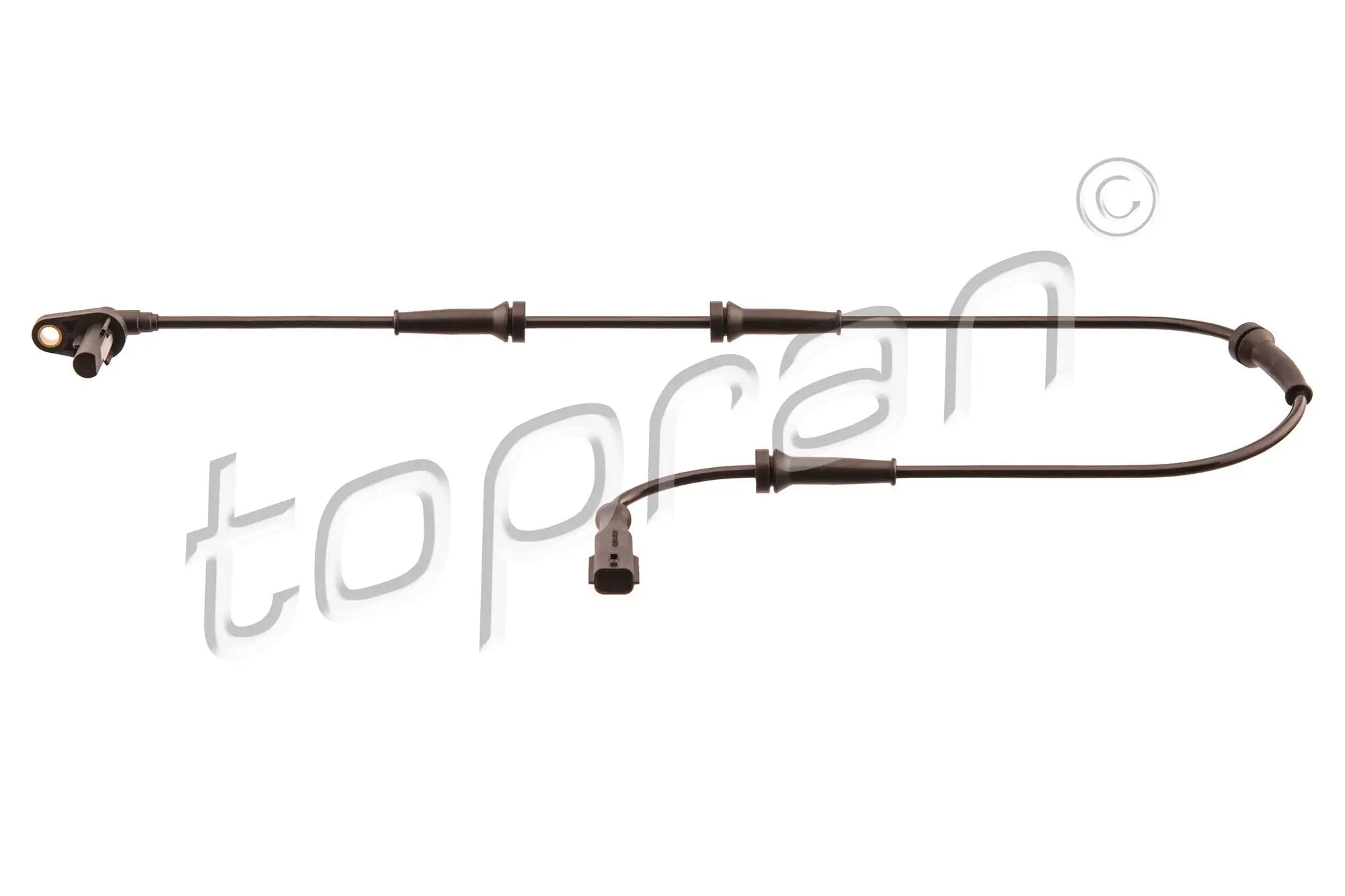 Sensor, Raddrehzahl Hinterachse links Hinterachse rechts TOPRAN 701 871