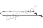 Sensor, Raddrehzahl Hinterachse links TOPRAN 410 335