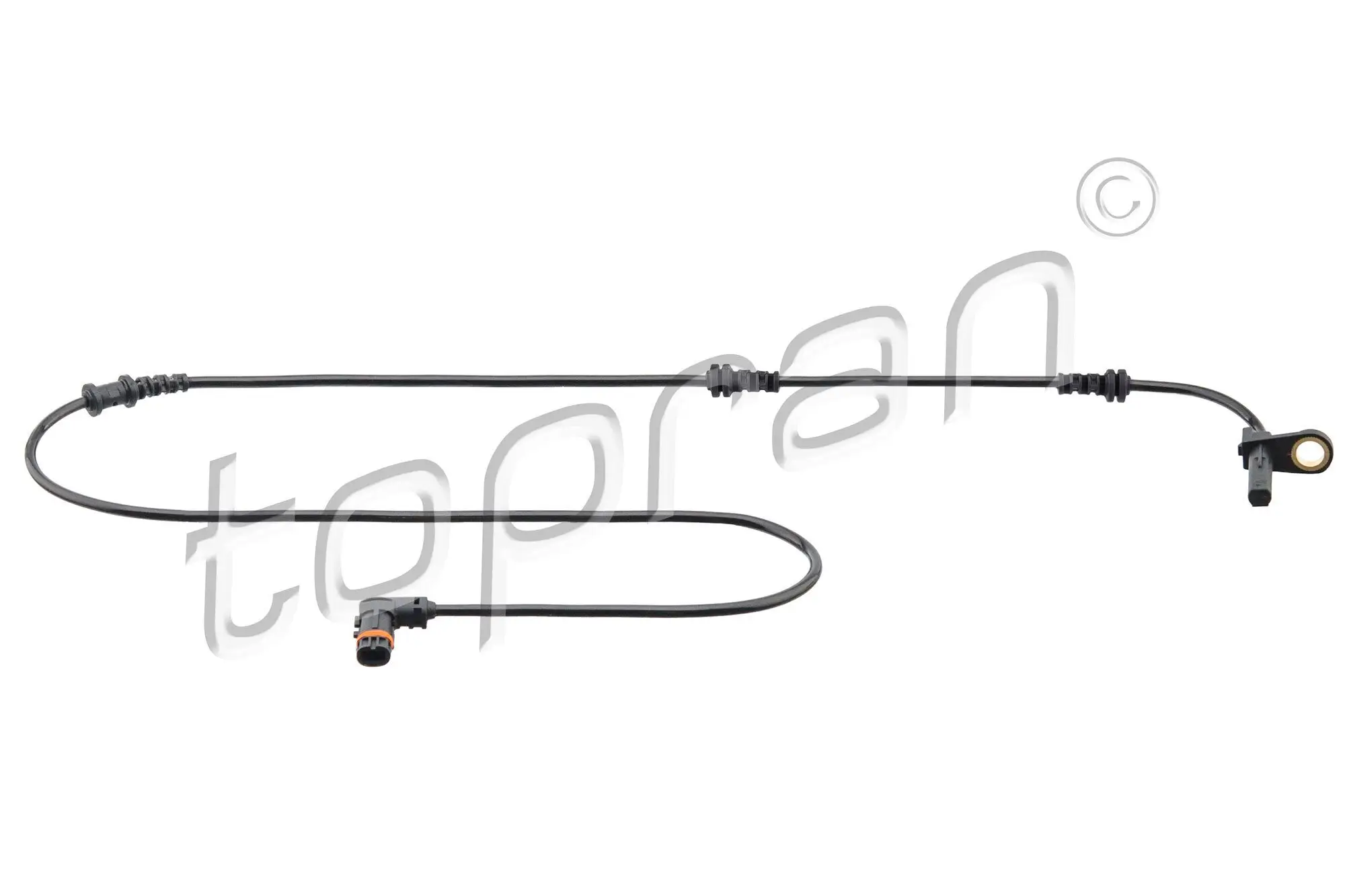 Sensor, Raddrehzahl Vorderachse links Vorderachse rechts TOPRAN 409 194