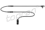 Sensor, Raddrehzahl Vorderachse links Vorderachse rechts TOPRAN 622 760