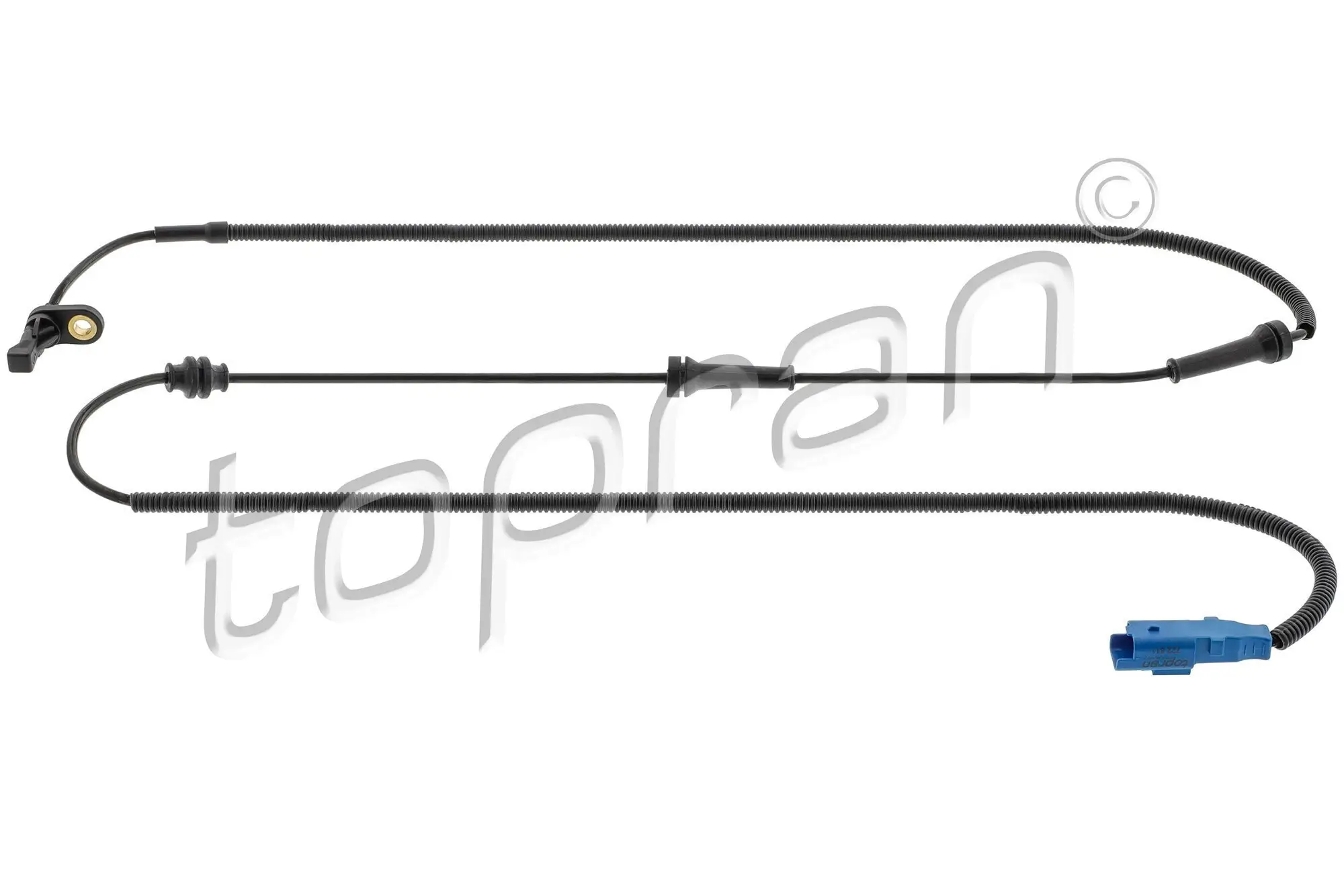 Sensor, Raddrehzahl Hinterachse links Hinterachse rechts TOPRAN 722 811