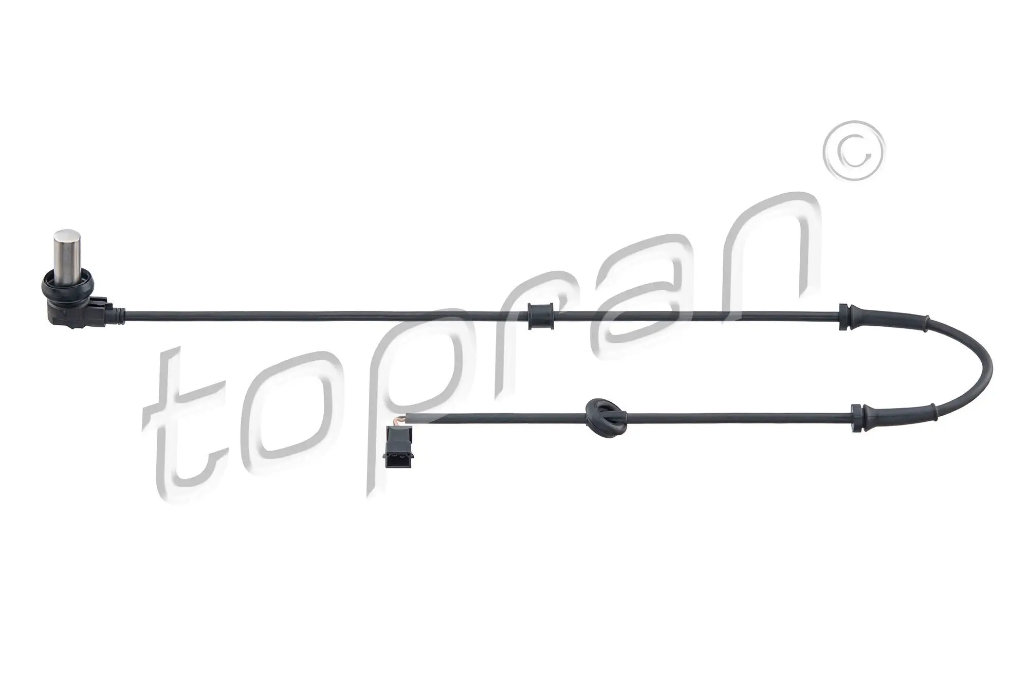 Sensor, Raddrehzahl Hinterachse links Hinterachse rechts TOPRAN 109 757