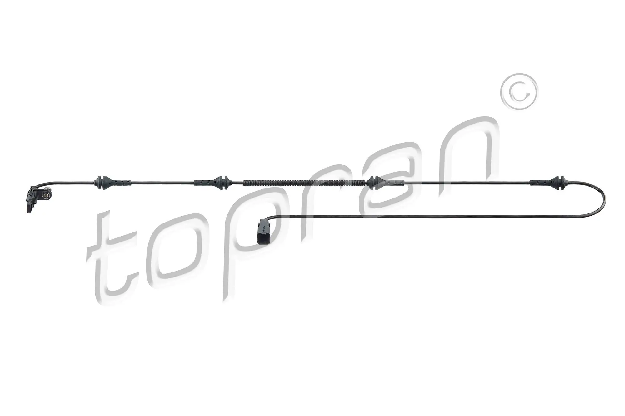 Sensor, Raddrehzahl Vorderachse links Vorderachse rechts TOPRAN 722 099
