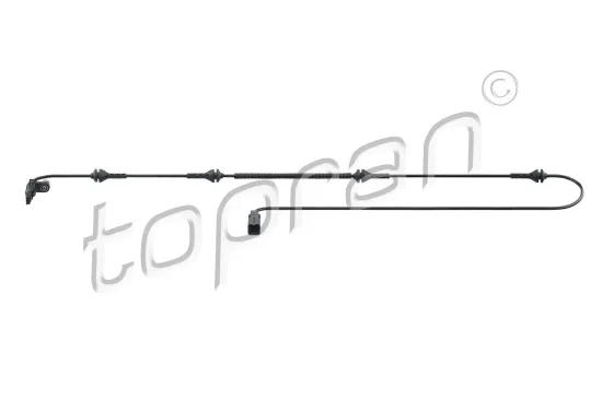 Sensor, Raddrehzahl Vorderachse links Vorderachse rechts TOPRAN 722 099 Bild Sensor, Raddrehzahl Vorderachse links Vorderachse rechts TOPRAN 722 099