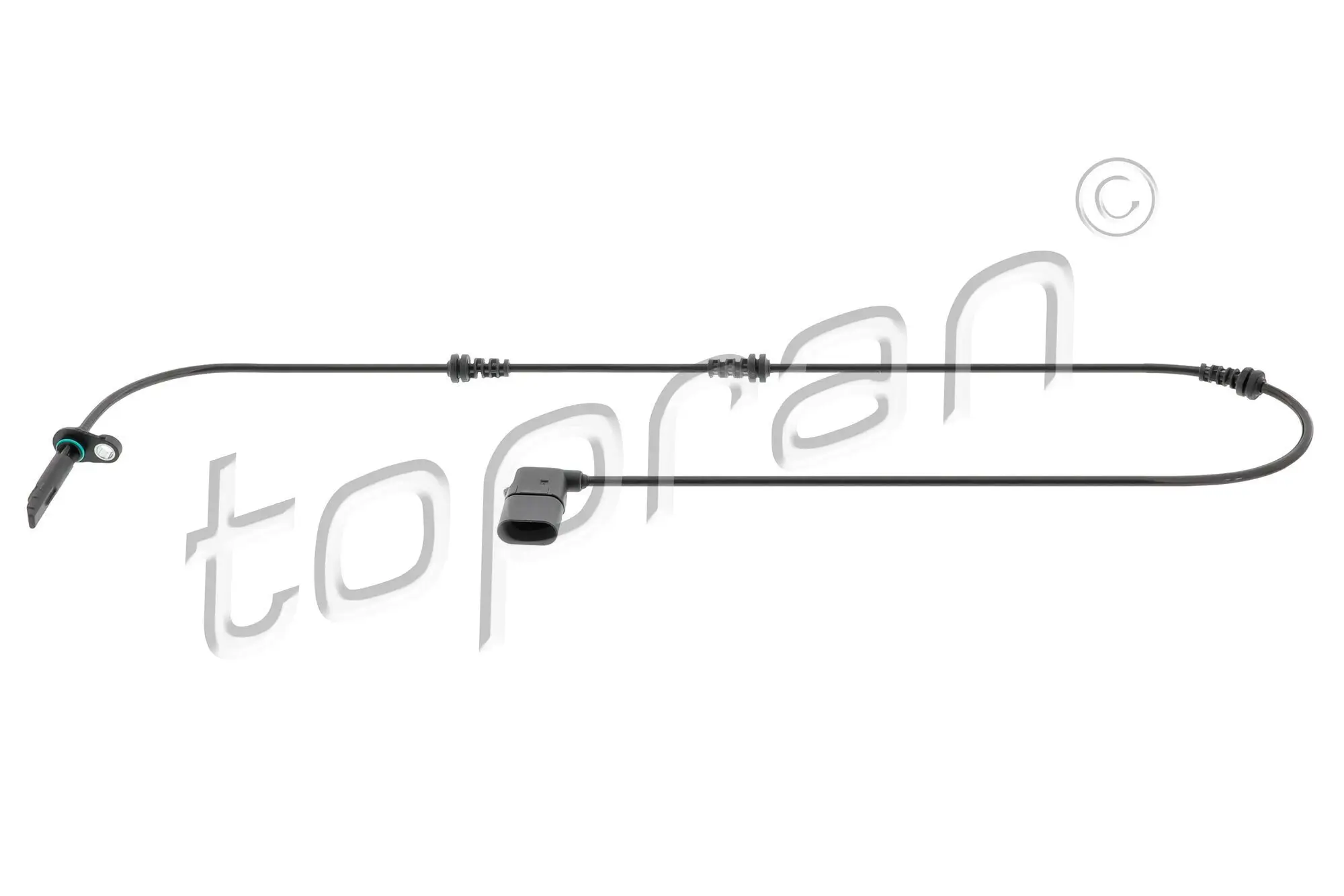 Sensor, Raddrehzahl Vorderachse links TOPRAN 638 679