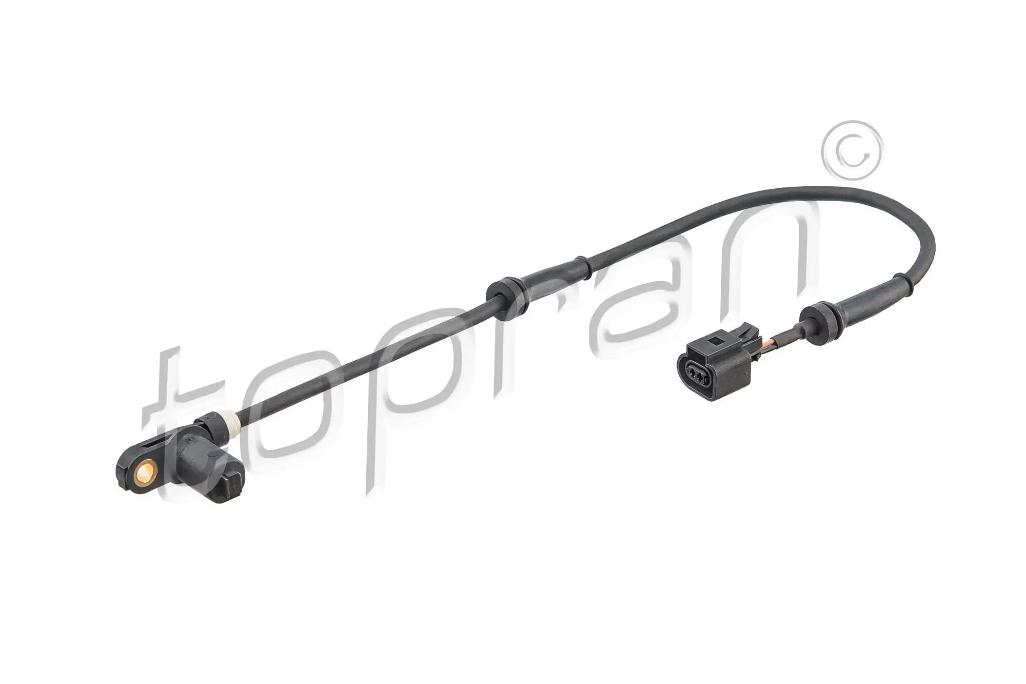 Sensor, Raddrehzahl Vorderachse links Vorderachse rechts TOPRAN 110 490