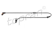 Sensor, Raddrehzahl Vorderachse links Vorderachse rechts TOPRAN 409 610