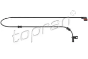 Sensor, Raddrehzahl Hinterachse rechts TOPRAN 401 552