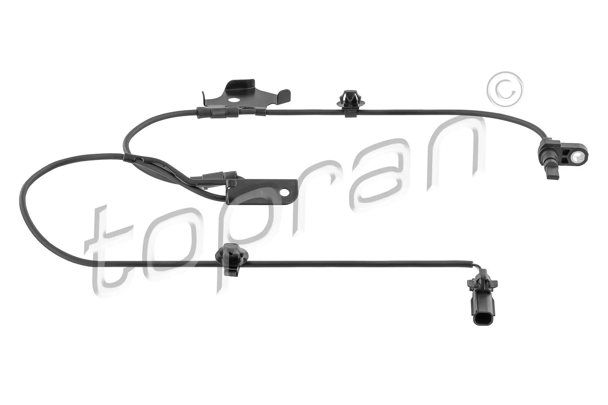 Sensor, Raddrehzahl Vorderachse rechts TOPRAN 622 763