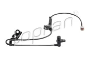 Sensor, Raddrehzahl Vorderachse rechts TOPRAN 623 011