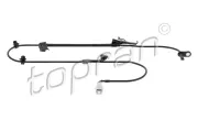 Sensor, Raddrehzahl Vorderachse rechts TOPRAN 623 021