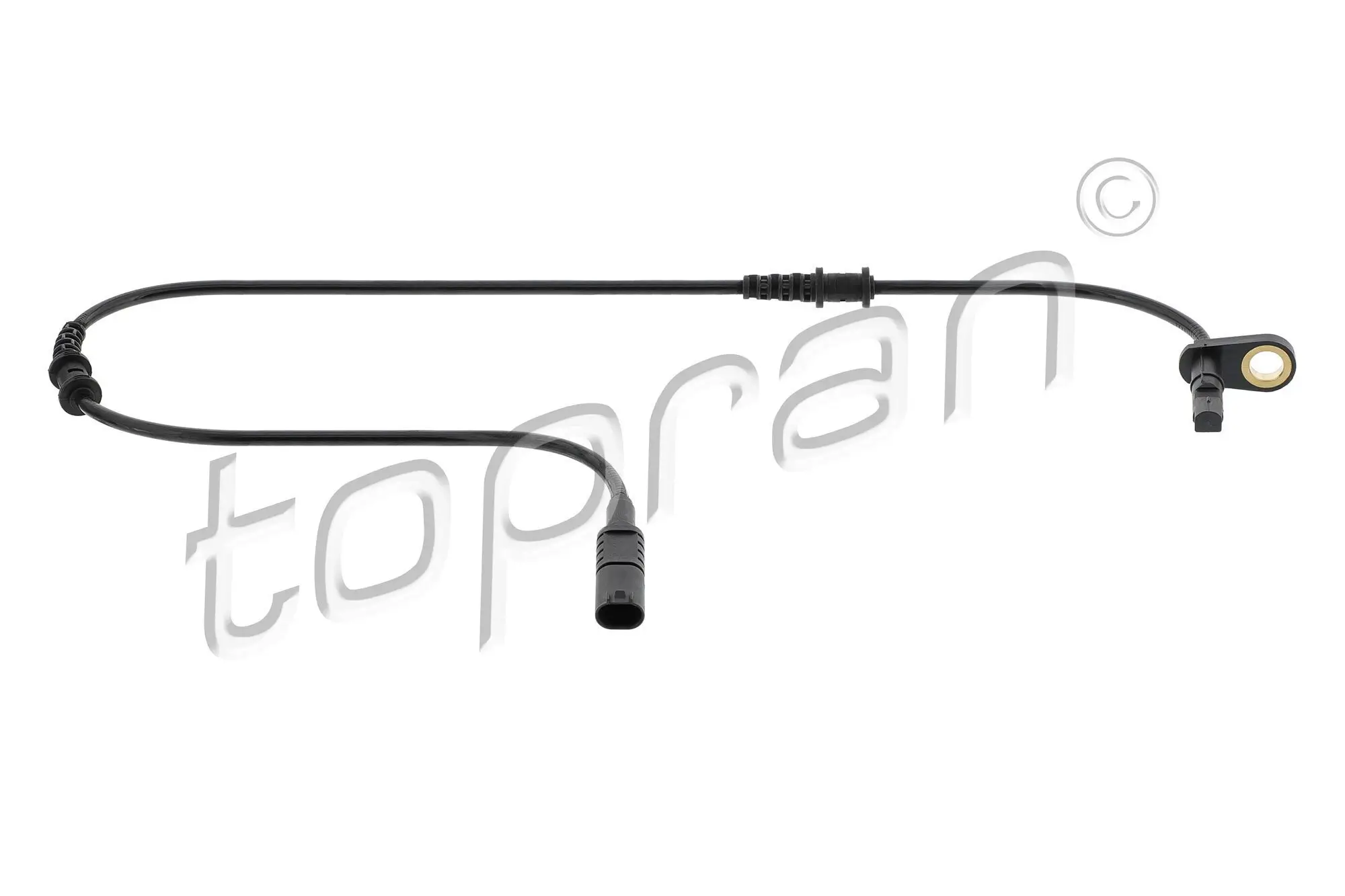 Sensor, Raddrehzahl Vorderachse links Vorderachse rechts TOPRAN 401 545