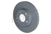 Bremsscheibe Vorderachse TOPRAN 107 684