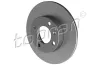 Bremsscheibe Vorderachse TOPRAN 104 164