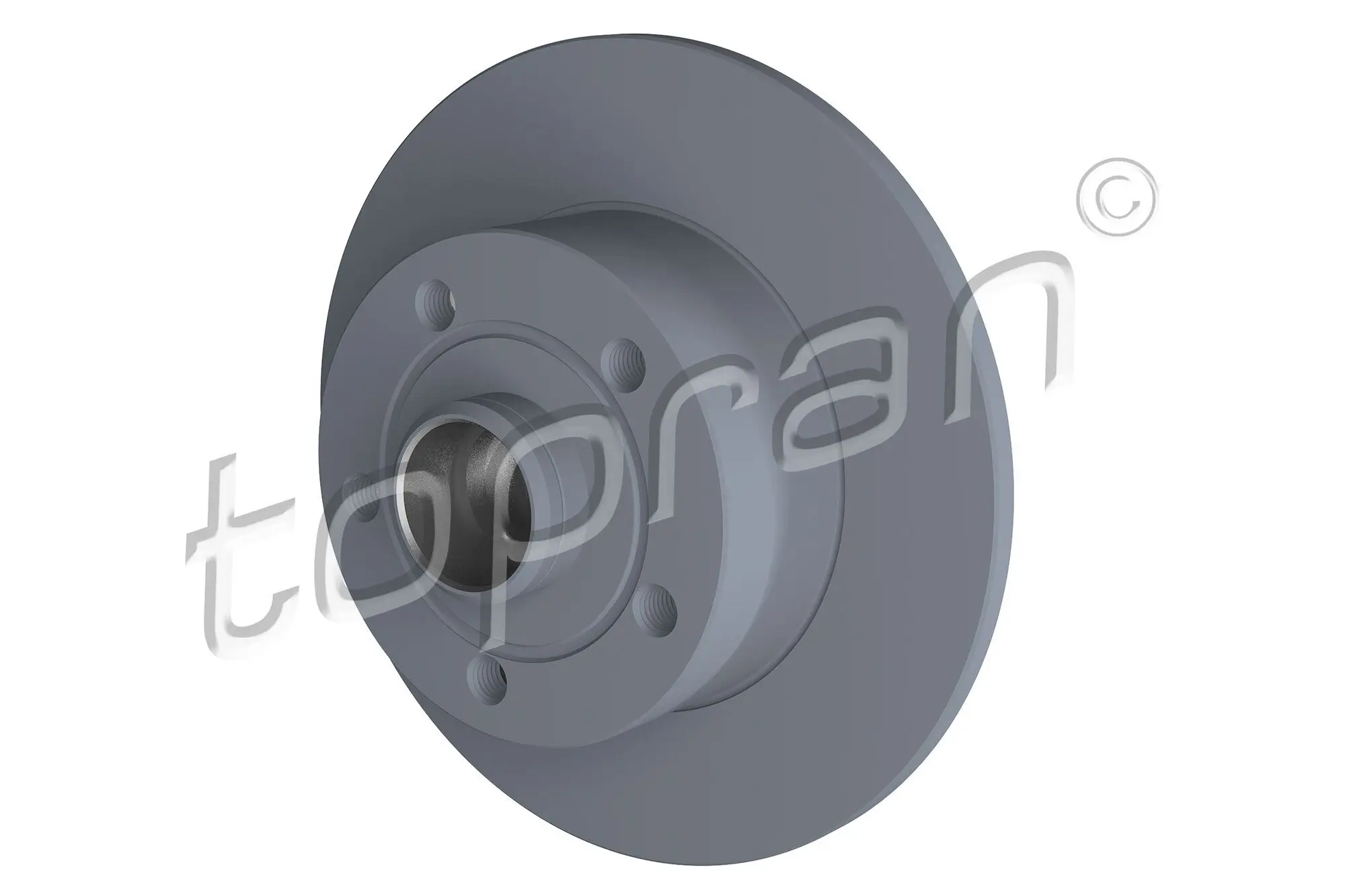 Bremsscheibe Hinterachse TOPRAN 104 436