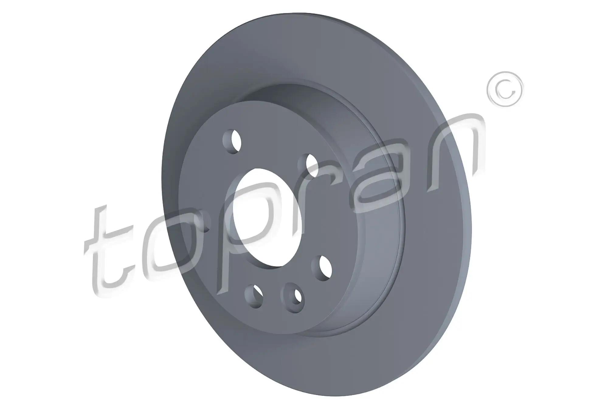 Bremsscheibe Hinterachse TOPRAN 107 629