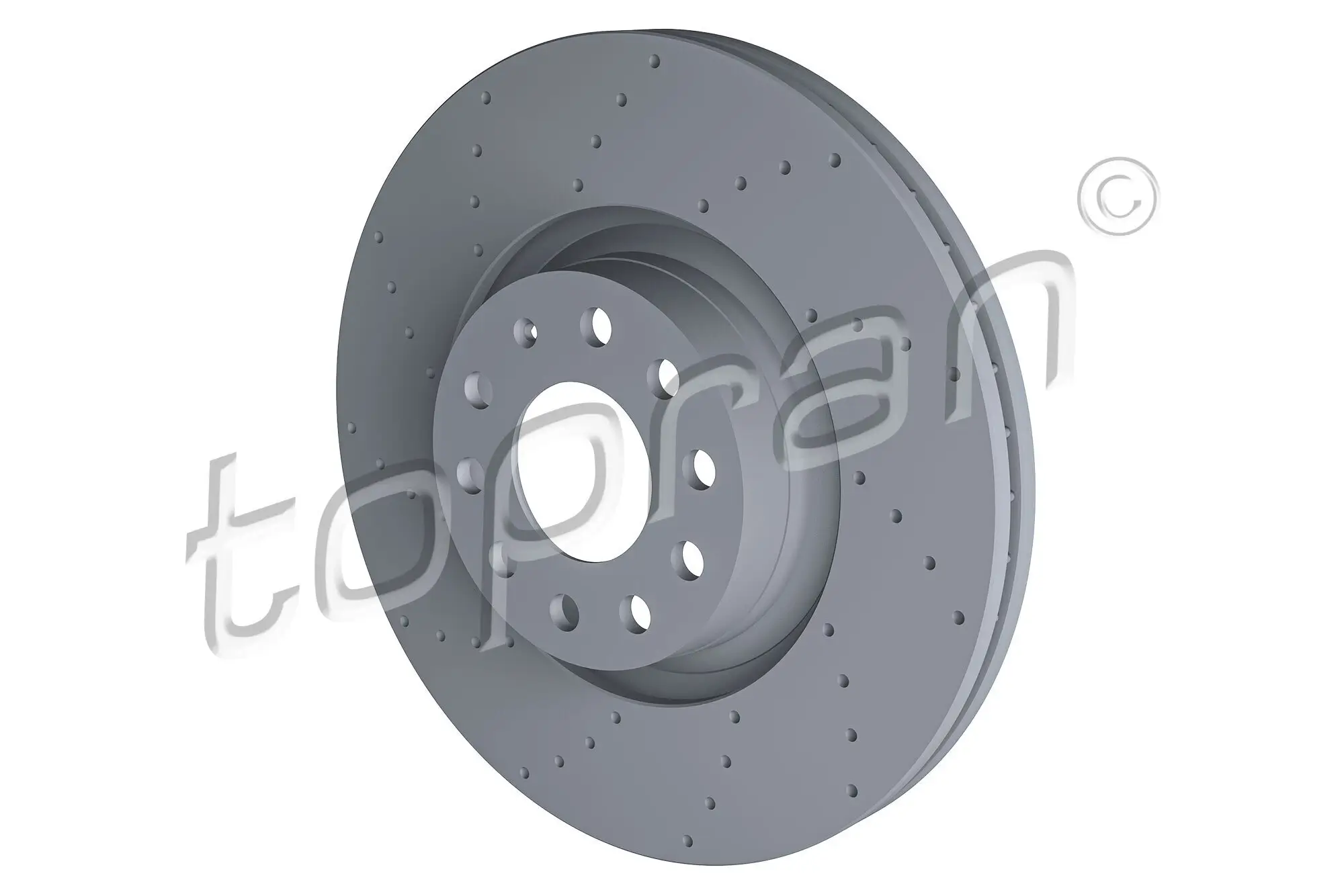 Bremsscheibe Vorderachse TOPRAN 110 310