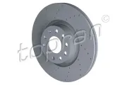 Bremsscheibe Vorderachse TOPRAN 110 310