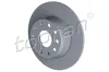 Bremsscheibe Hinterachse TOPRAN 117 600