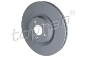 Bremsscheibe Vorderachse TOPRAN 116 385