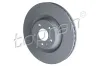 Bremsscheibe Vorderachse TOPRAN 116 389