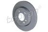 Bremsscheibe Hinterachse TOPRAN 118 208