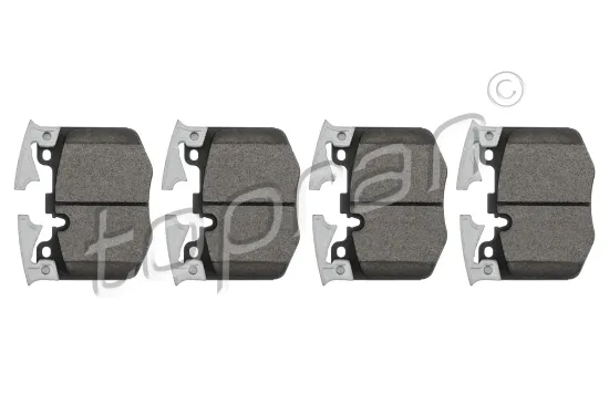 Bremsbelagsatz, Scheibenbremse Vorderachse TOPRAN 504 449 Bild Bremsbelagsatz, Scheibenbremse Vorderachse TOPRAN 504 449