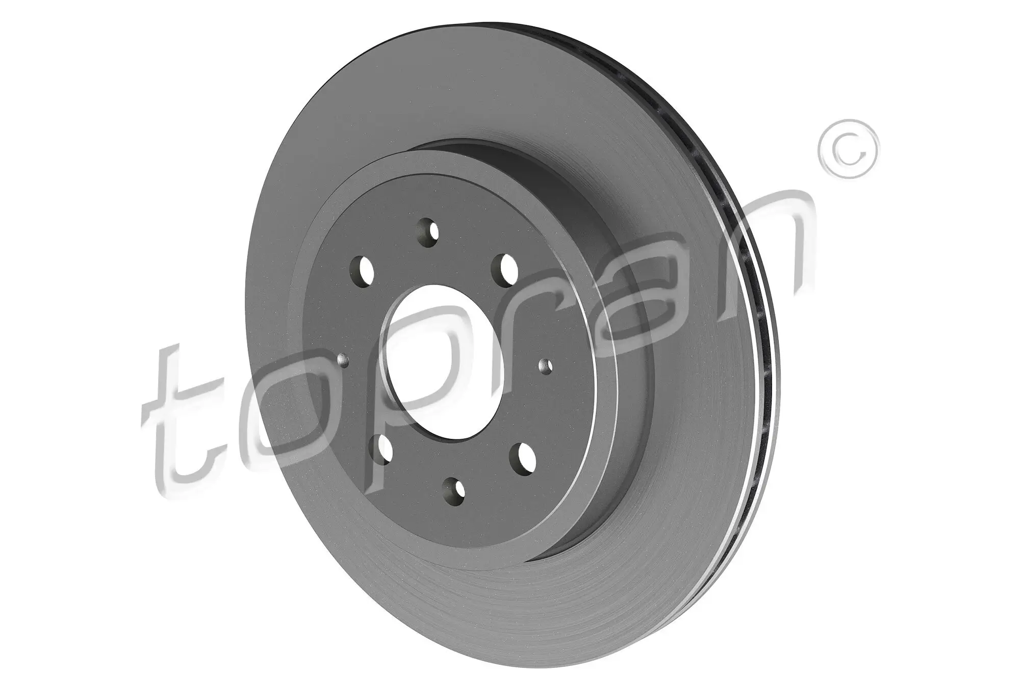 Bremsscheibe Vorderachse TOPRAN 207 987