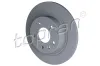 Bremsscheibe Hinterachse TOPRAN 208 310