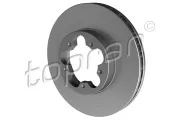 Bremsscheibe Vorderachse TOPRAN 303 972